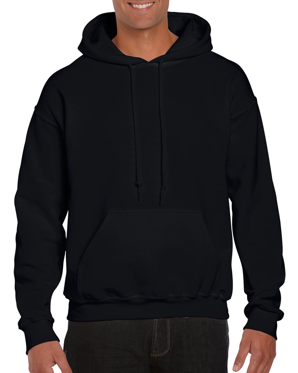 Gildan Dryblend® Adult Hooded Sweatshirt mikina - černá