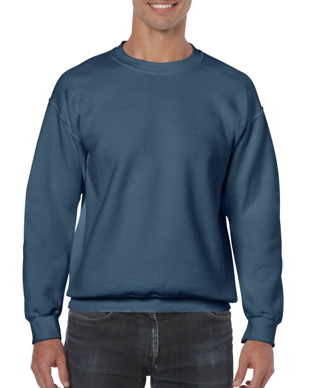 Gildan Heavy Blend™ Adult Crewneck Sweatshirt - Gildan Heavy Blend™ Adult Crewneck Sweatshirt - Indigo Blue
