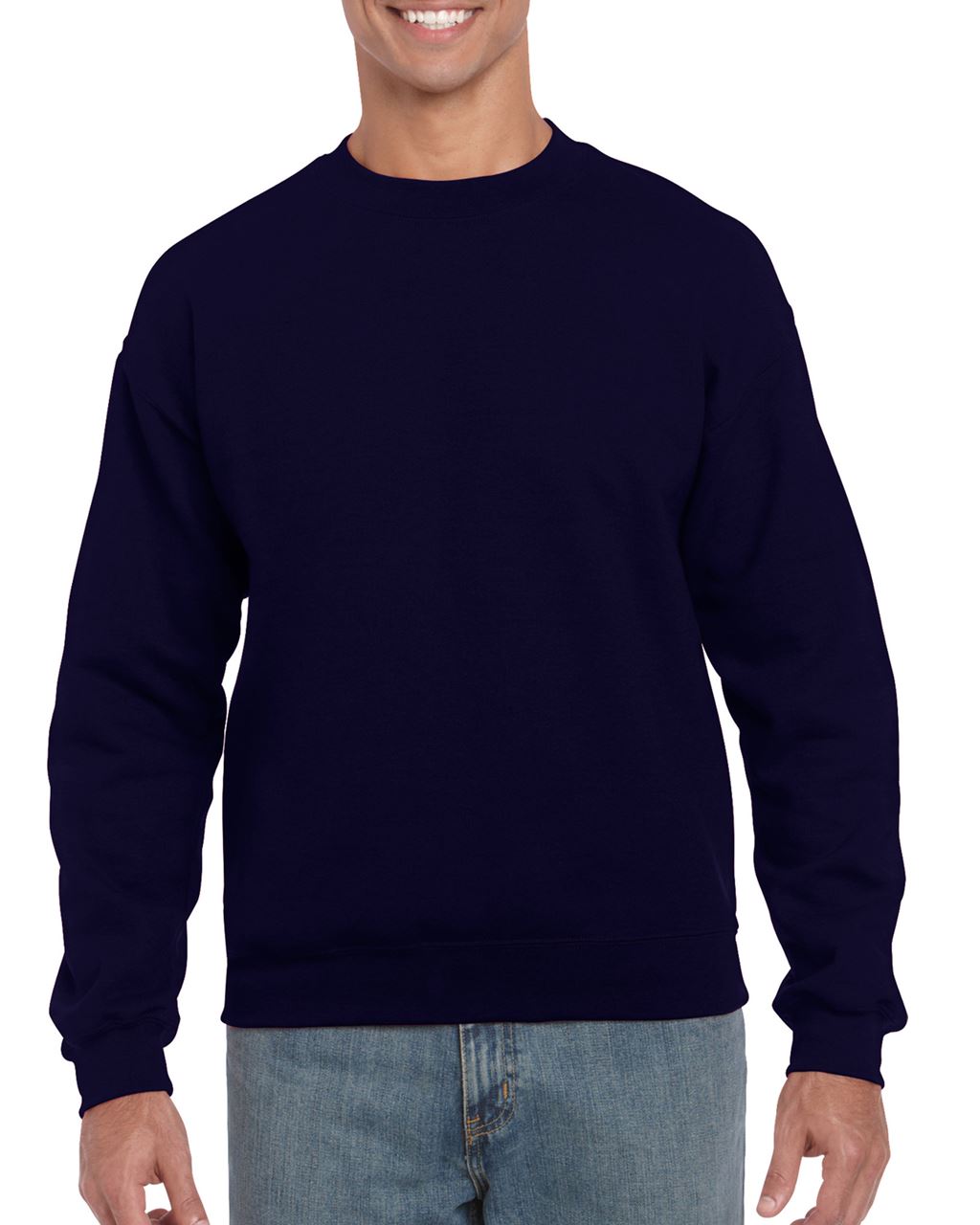 Gildan Heavy Blend™ Adult Crewneck Sweatshirt - Gildan Heavy Blend™ Adult Crewneck Sweatshirt - Navy