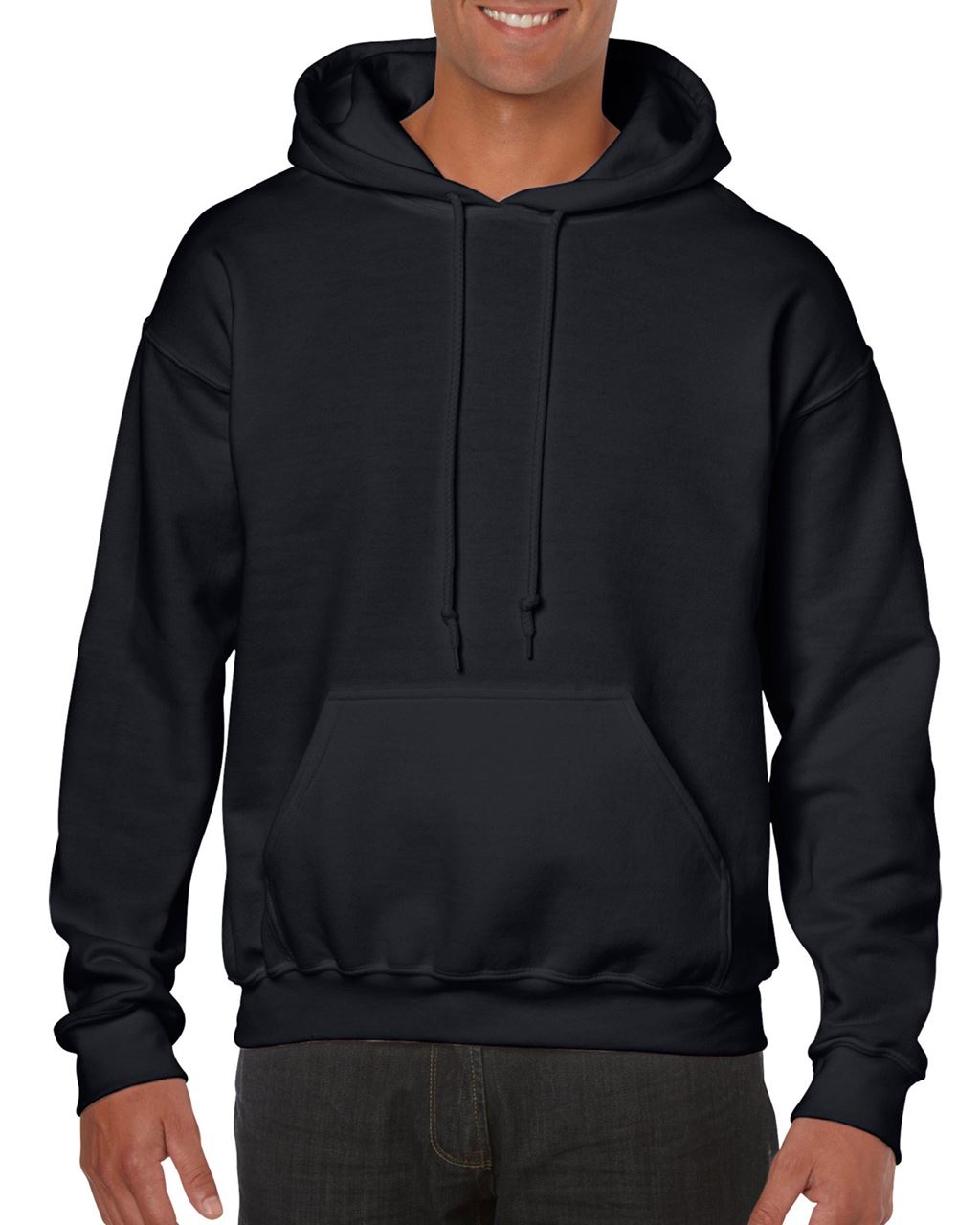 Gildan Heavy Blend™ Adult Hooded Sweatshirt - čierna