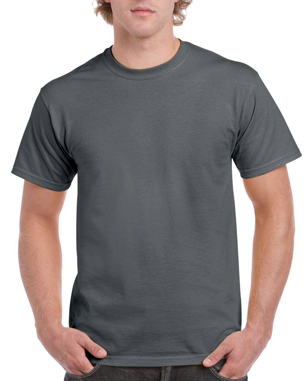 Gildan Ultra Cotton™ Adult T-shirt - Gildan Ultra Cotton™ Adult T-shirt - Charcoal