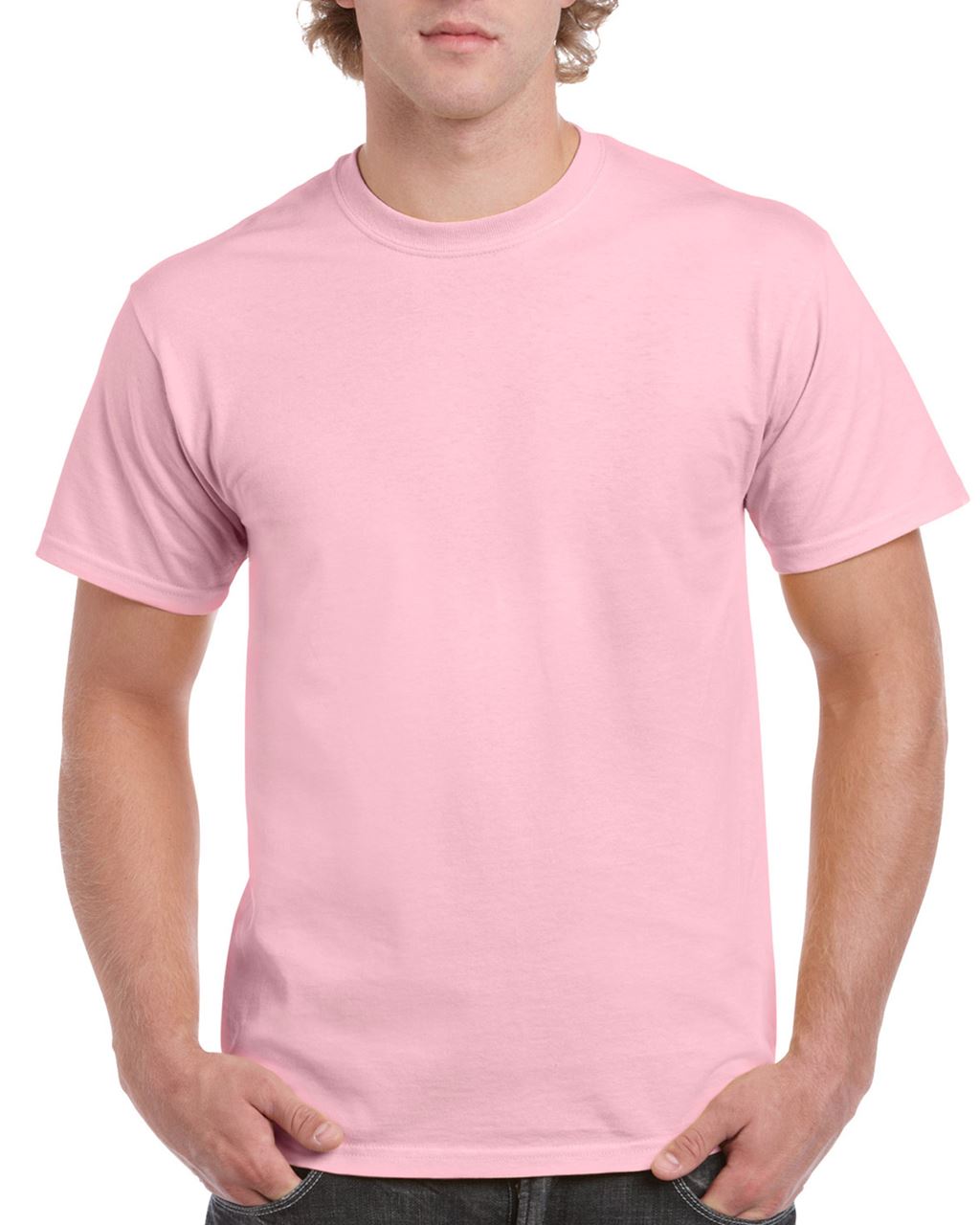 Gildan Ultra Cotton™ Adult T-shirt - Gildan Ultra Cotton™ Adult T-shirt - Light Pink