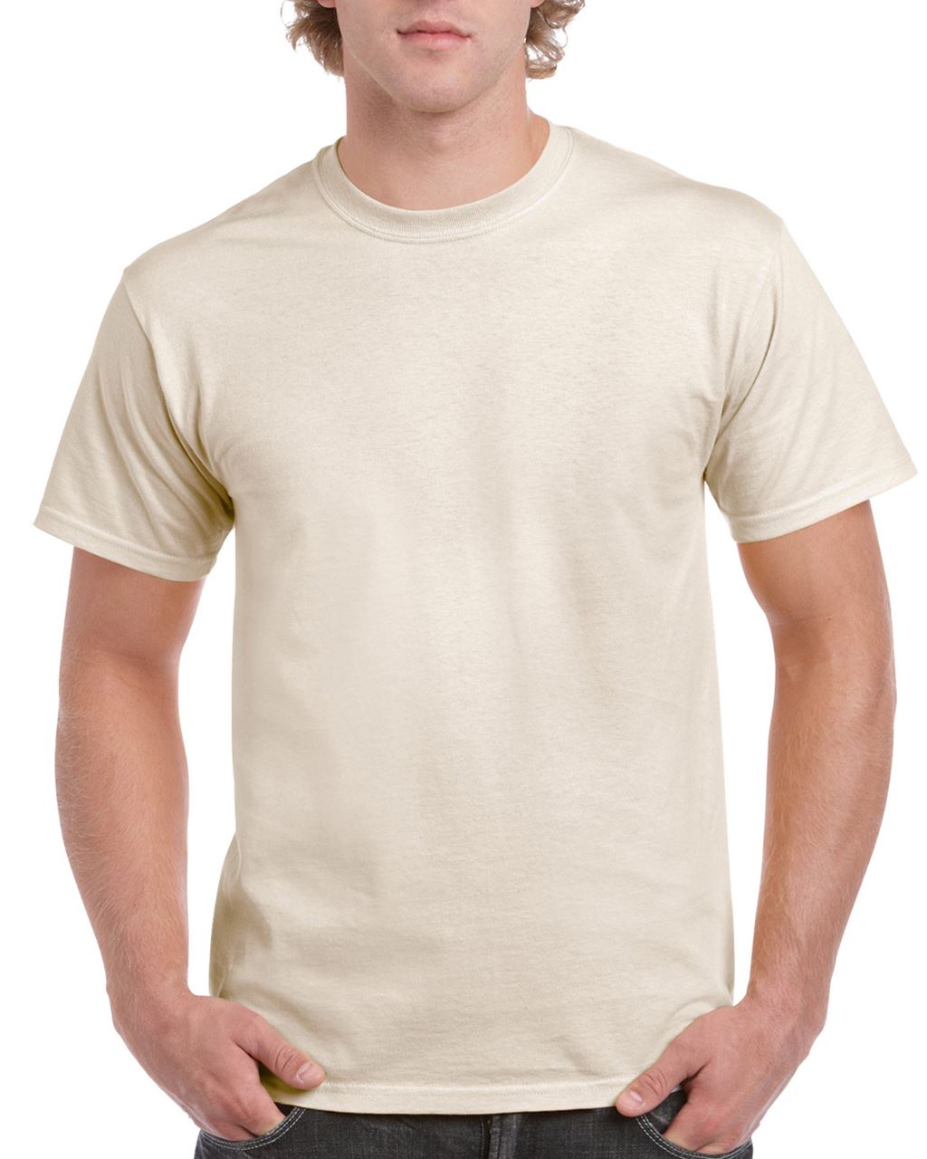 Gildan Ultra Cotton™ Adult T-shirt - Gildan Ultra Cotton™ Adult T-shirt - Natural