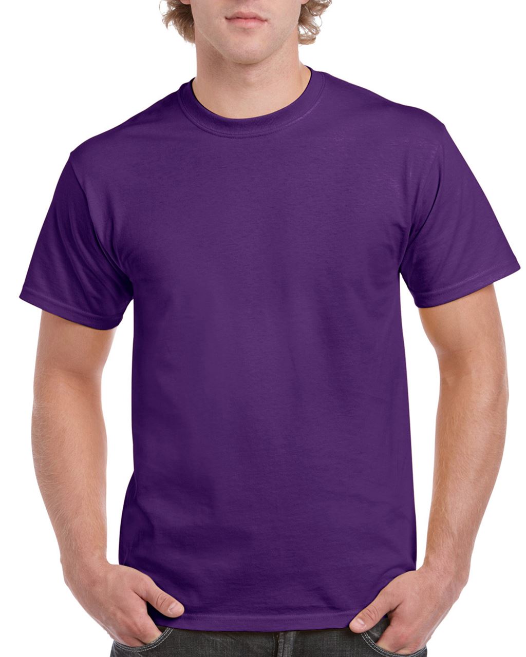 Gildan Ultra Cotton™ Adult T-shirt - Gildan Ultra Cotton™ Adult T-shirt - Purple