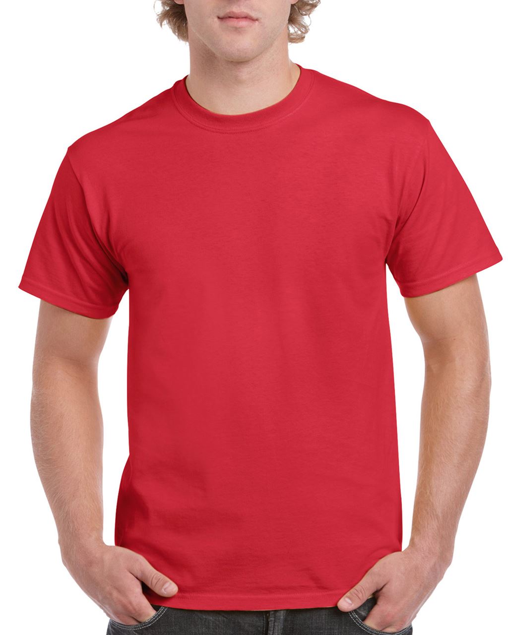 Gildan Ultra Cotton™ Adult T-shirt - Gildan Ultra Cotton™ Adult T-shirt - Red