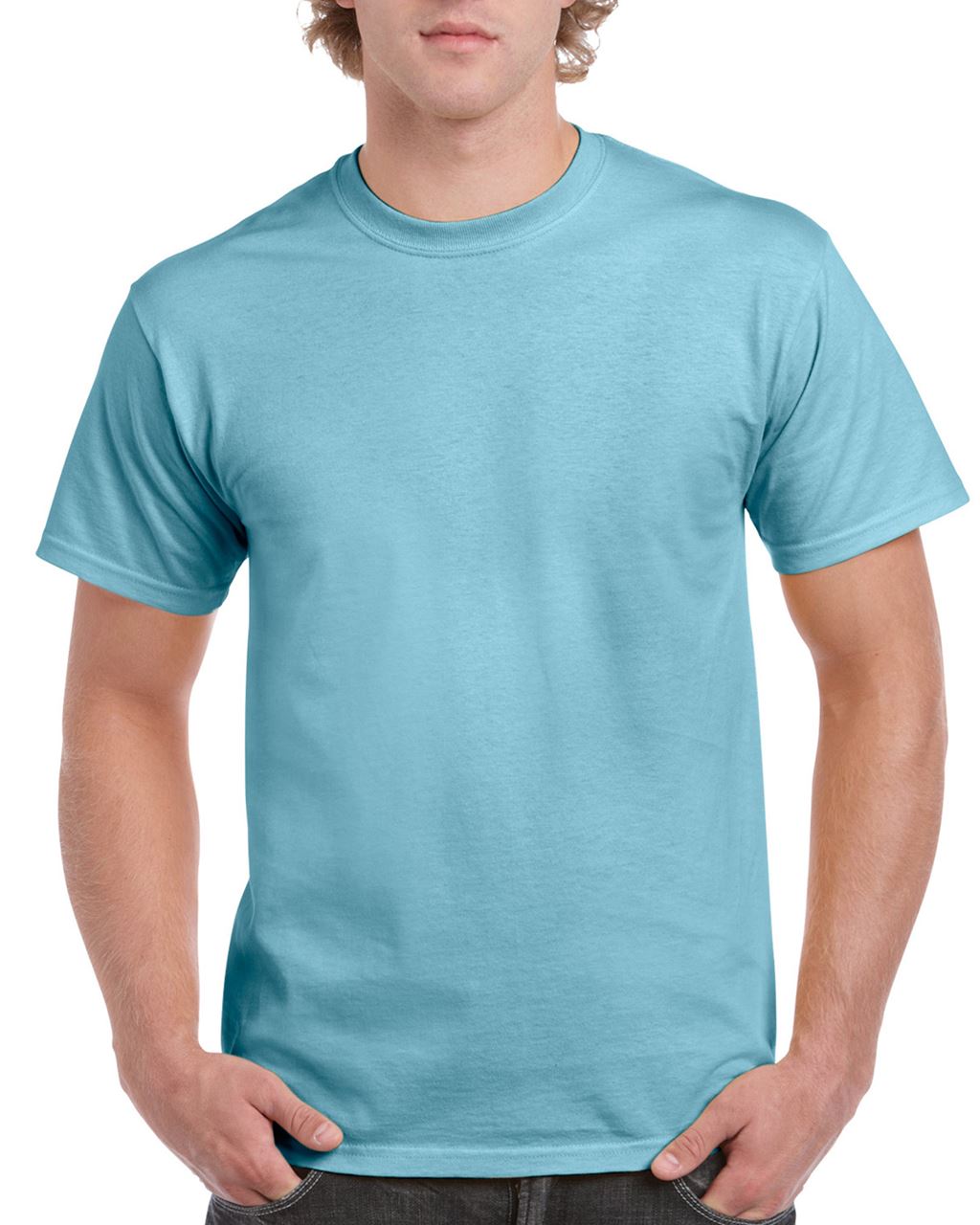 Gildan Ultra Cotton™ Adult T-shirt - Gildan Ultra Cotton™ Adult T-shirt - Sky