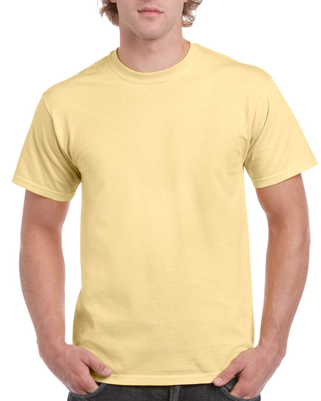 Gildan Ultra Cotton™ Adult T-shirt - žltá