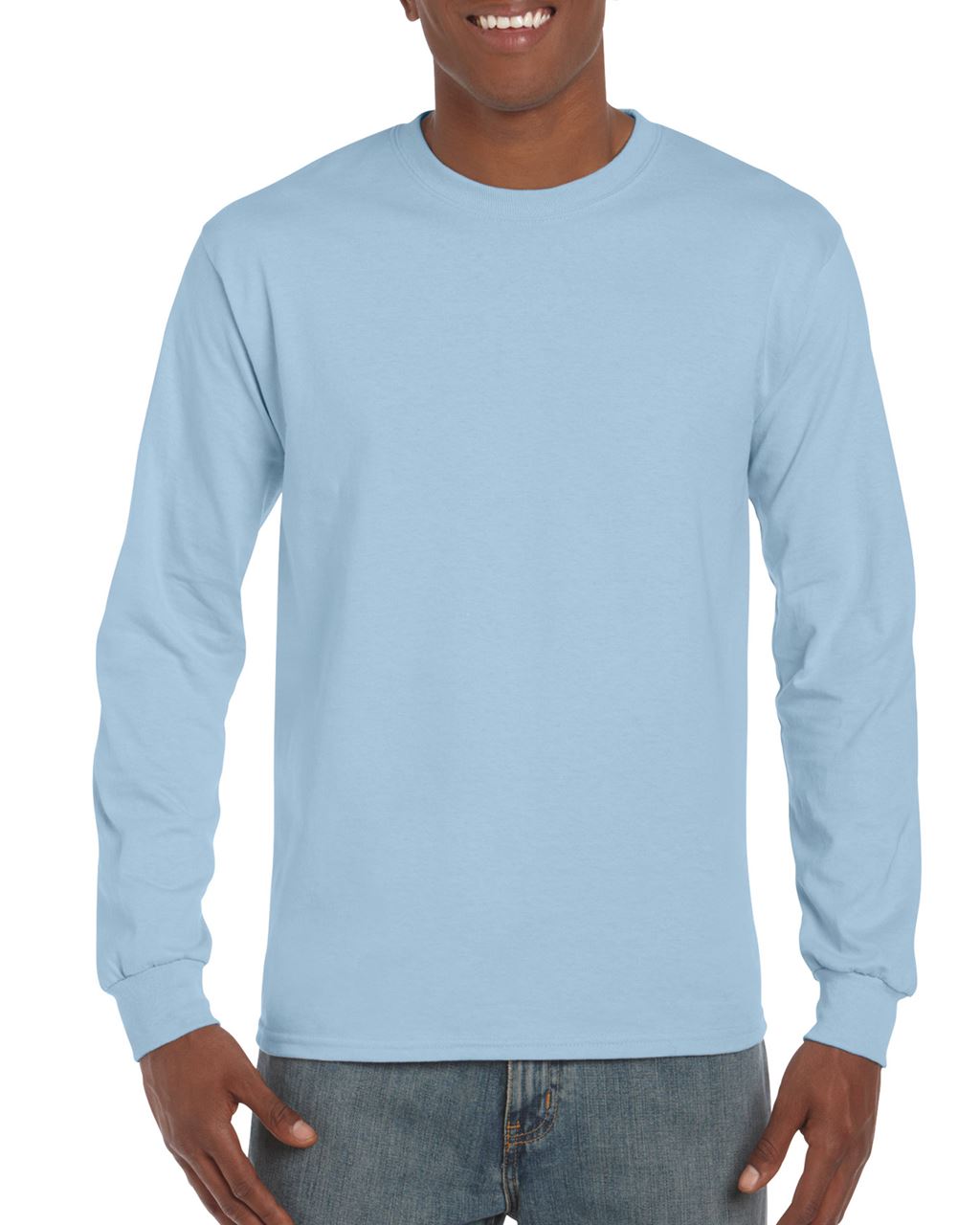 Gildan Ultra Cotton™ Adult Long Sleeve T-shirt - blau