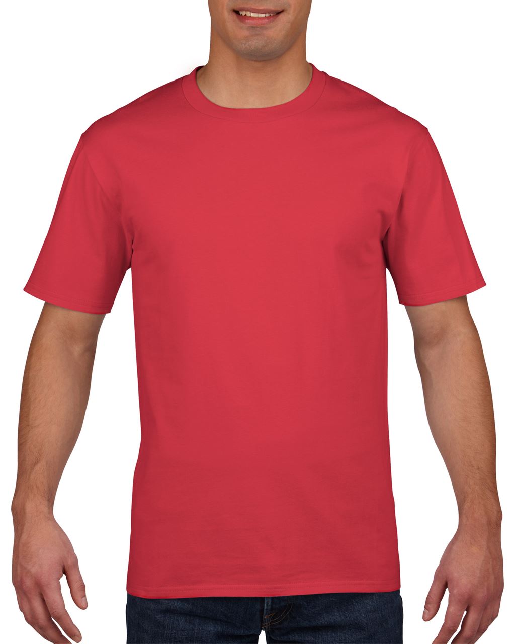 Gildan Premium Cotton® Adult T-shirt - červená