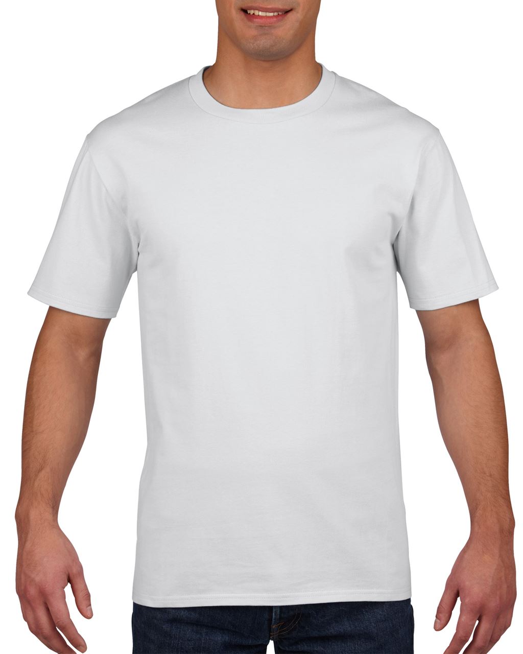 Gildan Premium Cotton® Adult T-shirt - biela