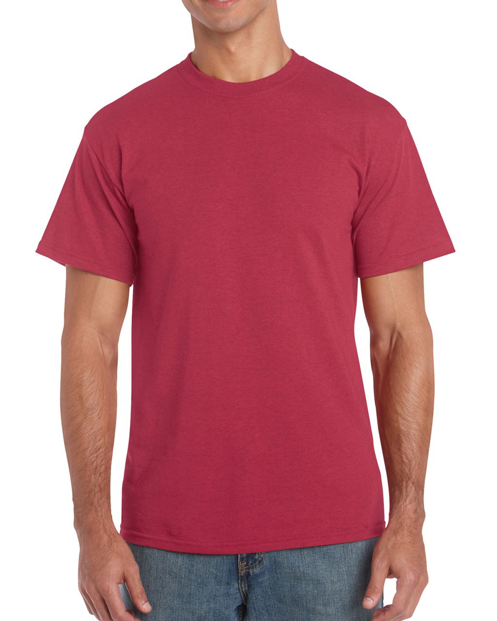 Gildan Heavy Cotton™ Adult T-shirt - Gildan Heavy Cotton™ Adult T-shirt - Antique Cherry Red