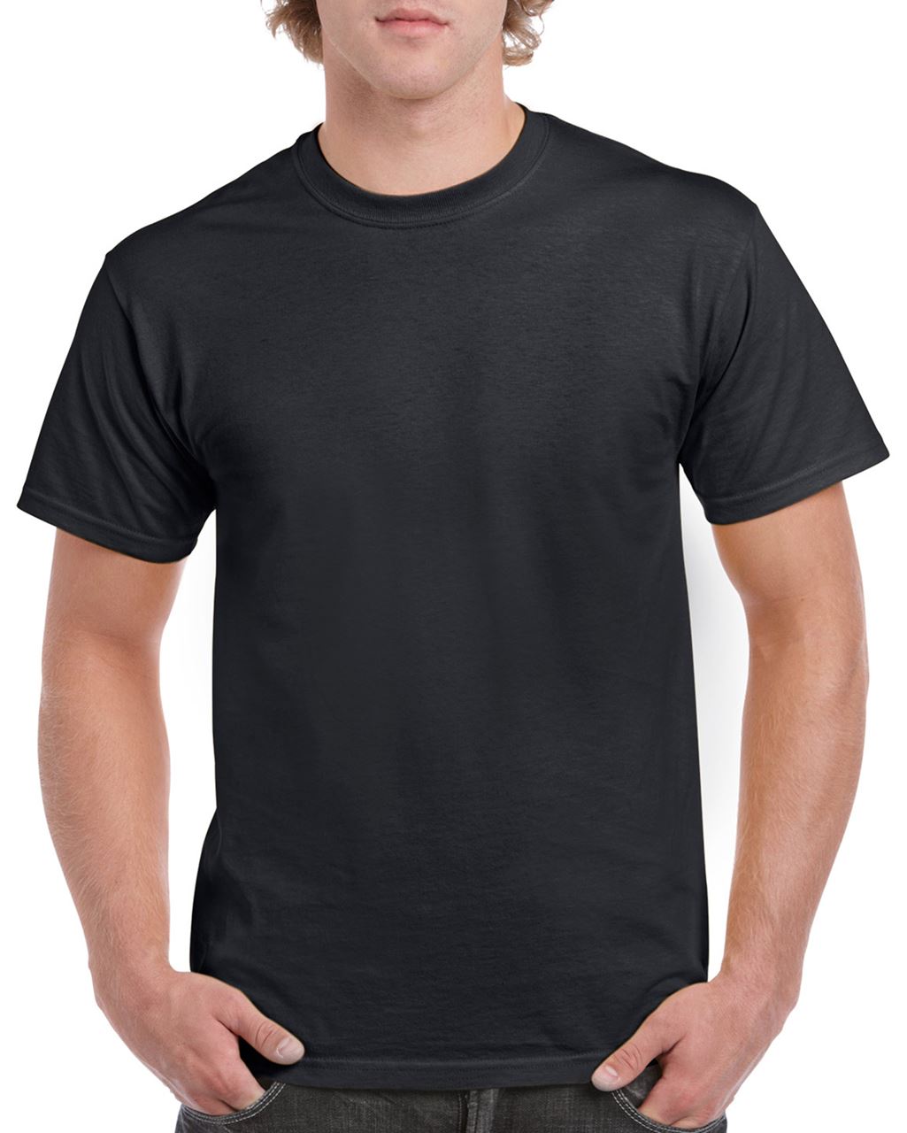 Gildan Heavy Cotton™ Adult T-shirt - Gildan Heavy Cotton™ Adult T-shirt - Black
