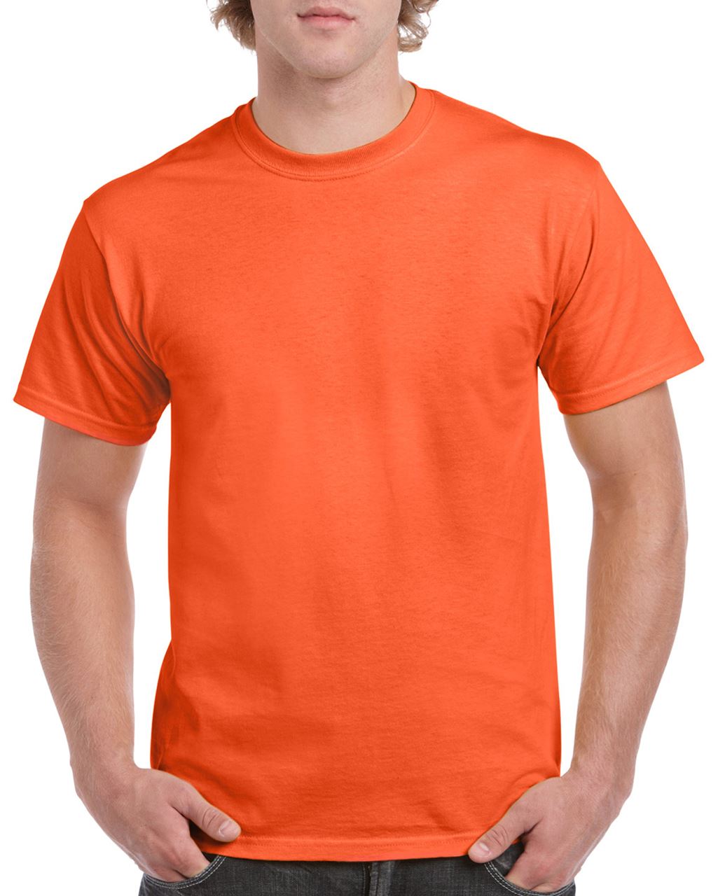 Gildan Heavy Cotton™ Adult T-shirt - Gildan Heavy Cotton™ Adult T-shirt - Orange
