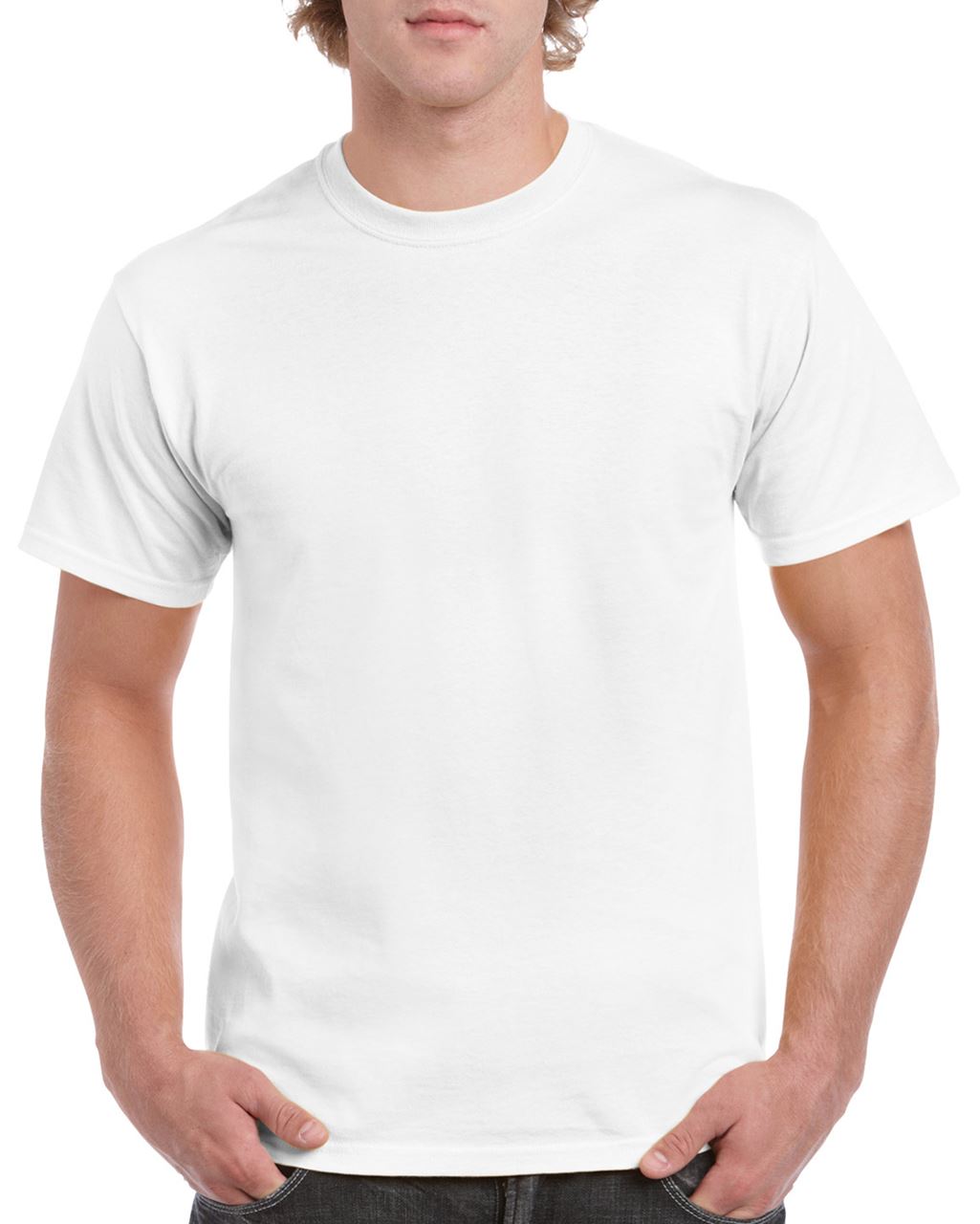 Gildan Heavy Cotton™ Adult T-shirt - biela