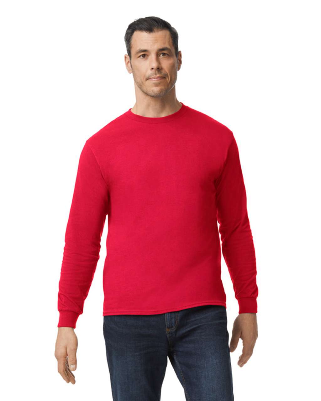 Gildan Gildan® Heavy Cotton™ Adult Long Sleeve T-shirt - Rot
