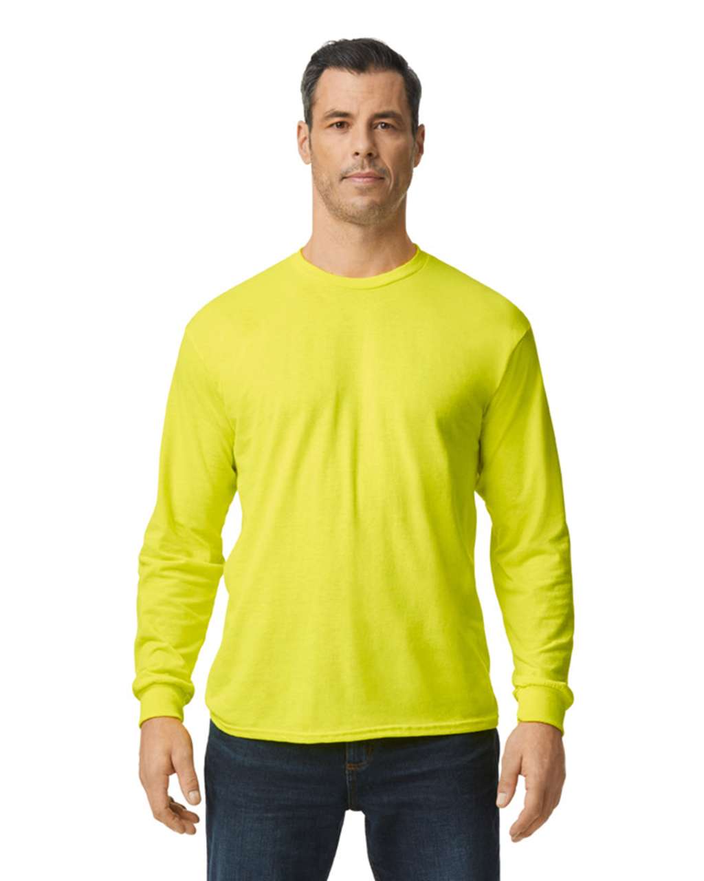 Gildan Gildan® Heavy Cotton™ Adult Long Sleeve T-shirt - Gelb