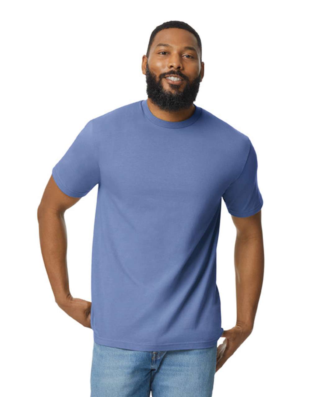Gildan Softstyle® Midweight Adult T-shirt - fialová