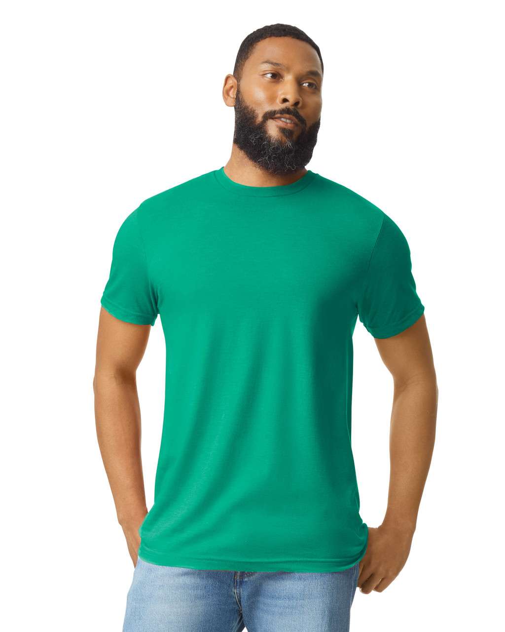 Gildan Softstyle® Cvc Adult T-shirt - zelená
