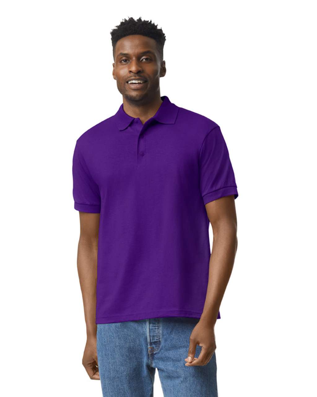 Gildan Dryblend® Adult Jersey Polo - New Model - Violett