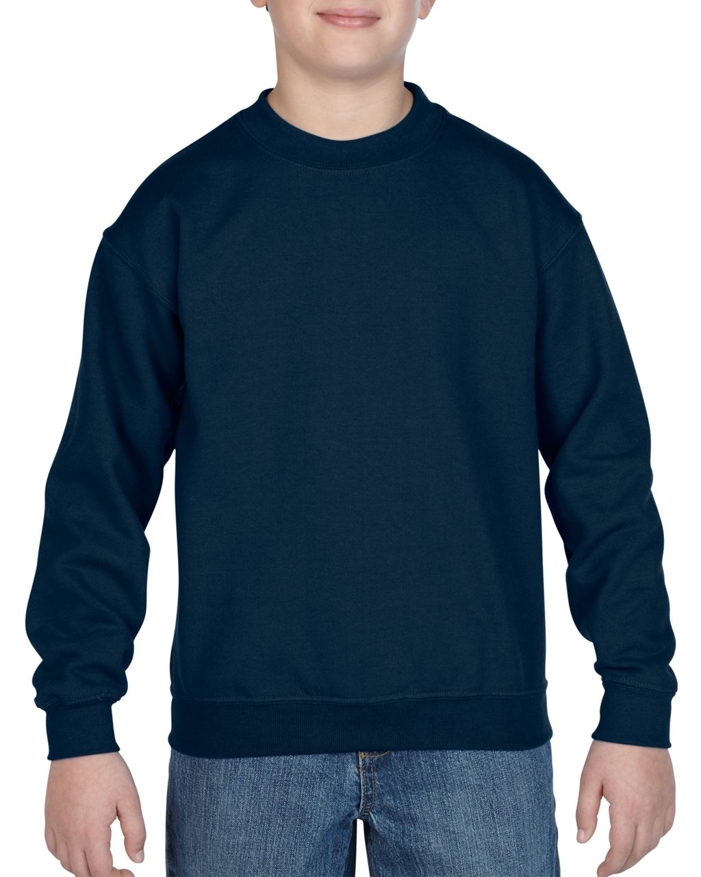 Gildan Heavy Blend™ Youth Crewneck Sweatshirt - Gildan Heavy Blend™ Youth Crewneck Sweatshirt - Navy