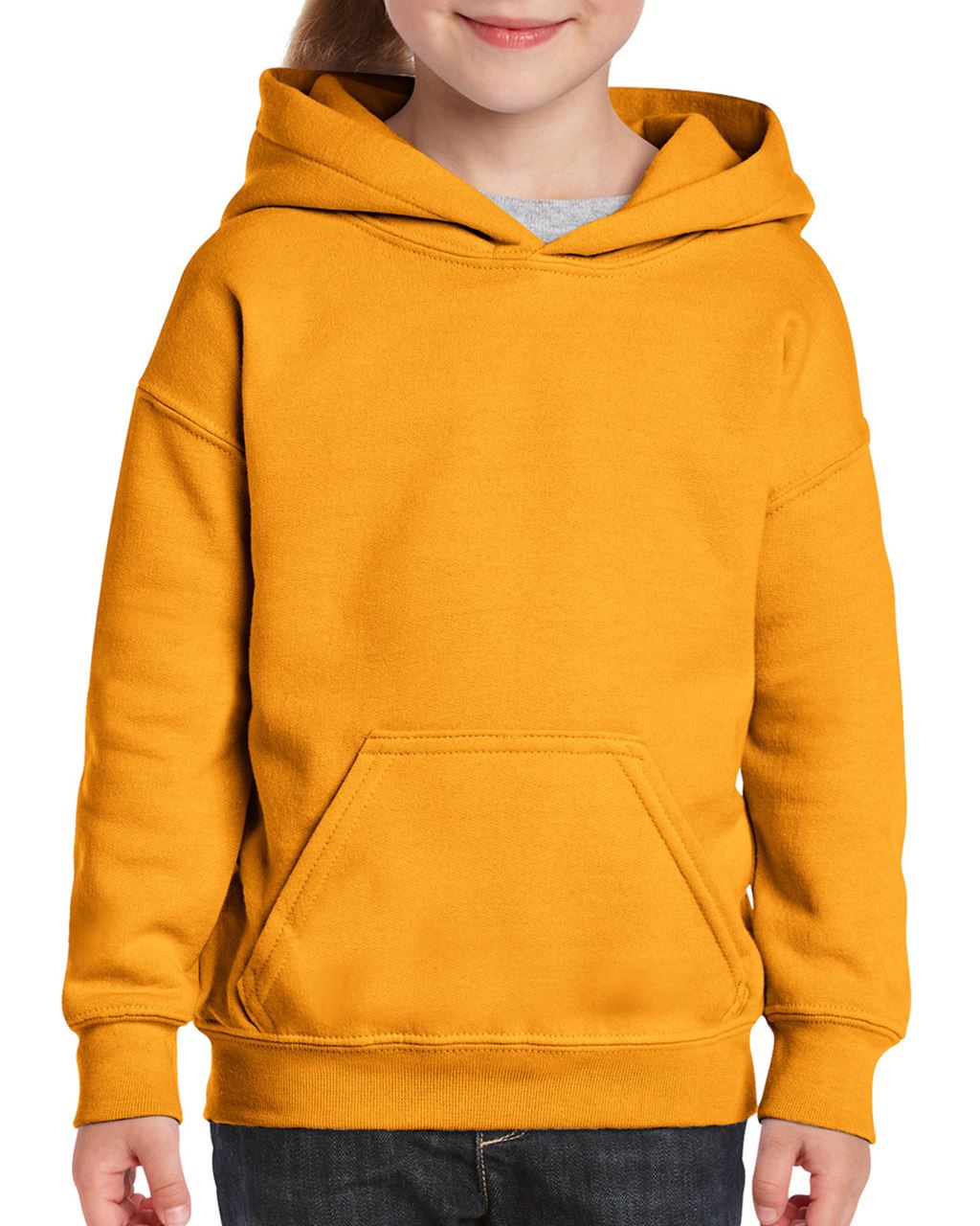 Gildan Heavy Blend™ Youth Hooded Sweatshirt mikina - Gildan Heavy Blend™ Youth Hooded Sweatshirt mikina - Gold