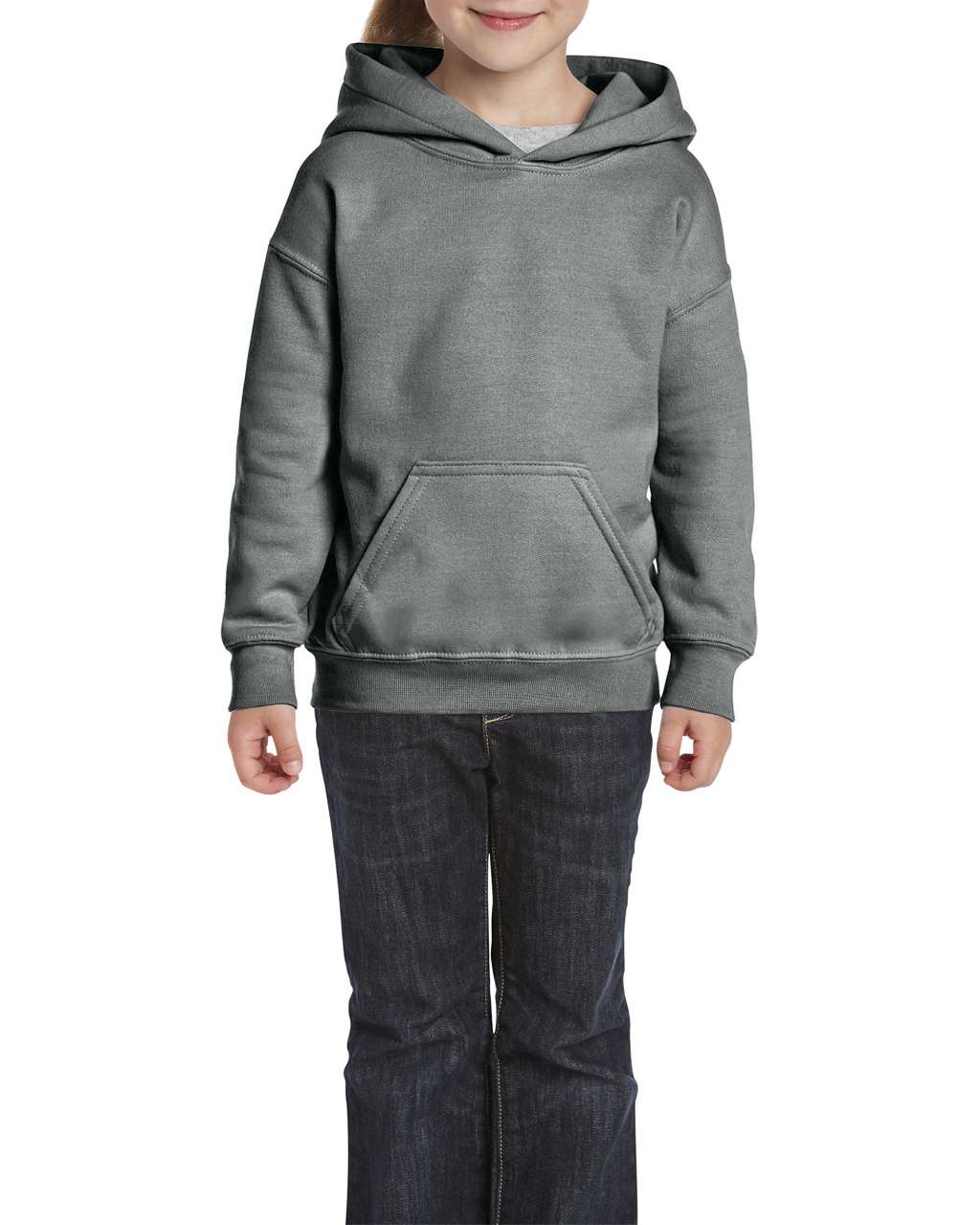 Gildan Heavy Blend™ Youth Hooded Sweatshirt - grey