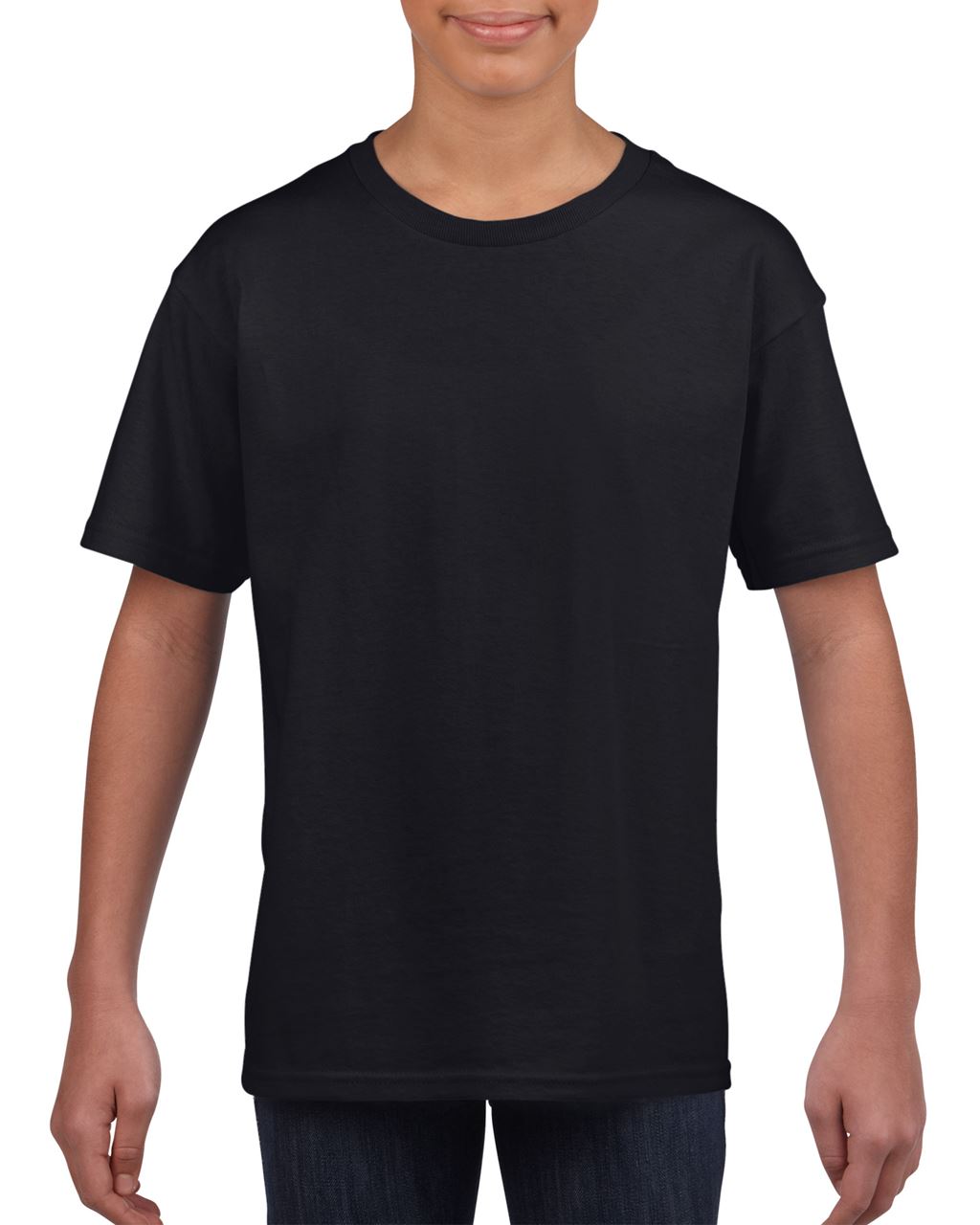 Gildan Softstyle® Youth T-shirt - čierna