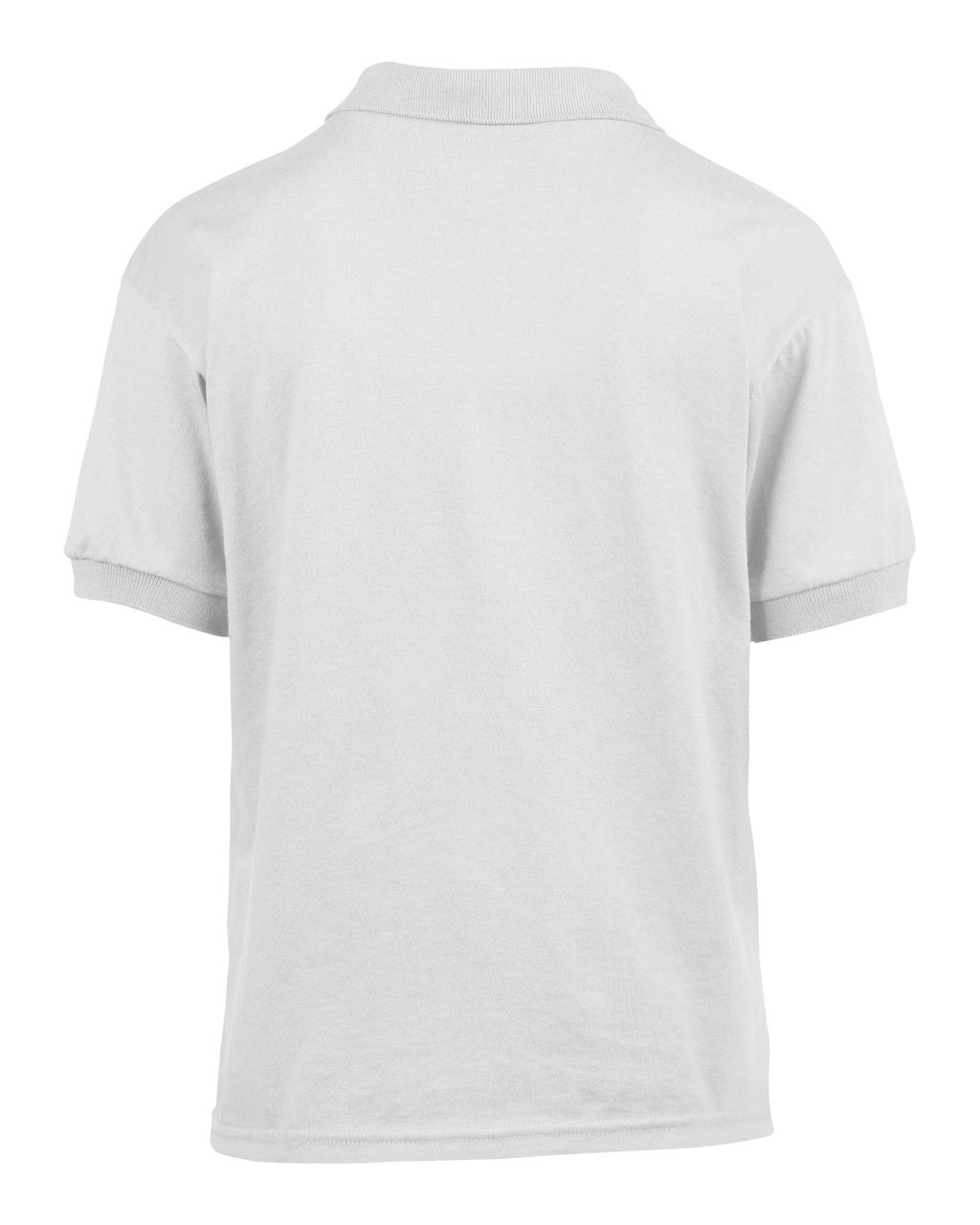 Gildan Dryblend® Youth Jersey Polo Shirt - New Model - bílá
