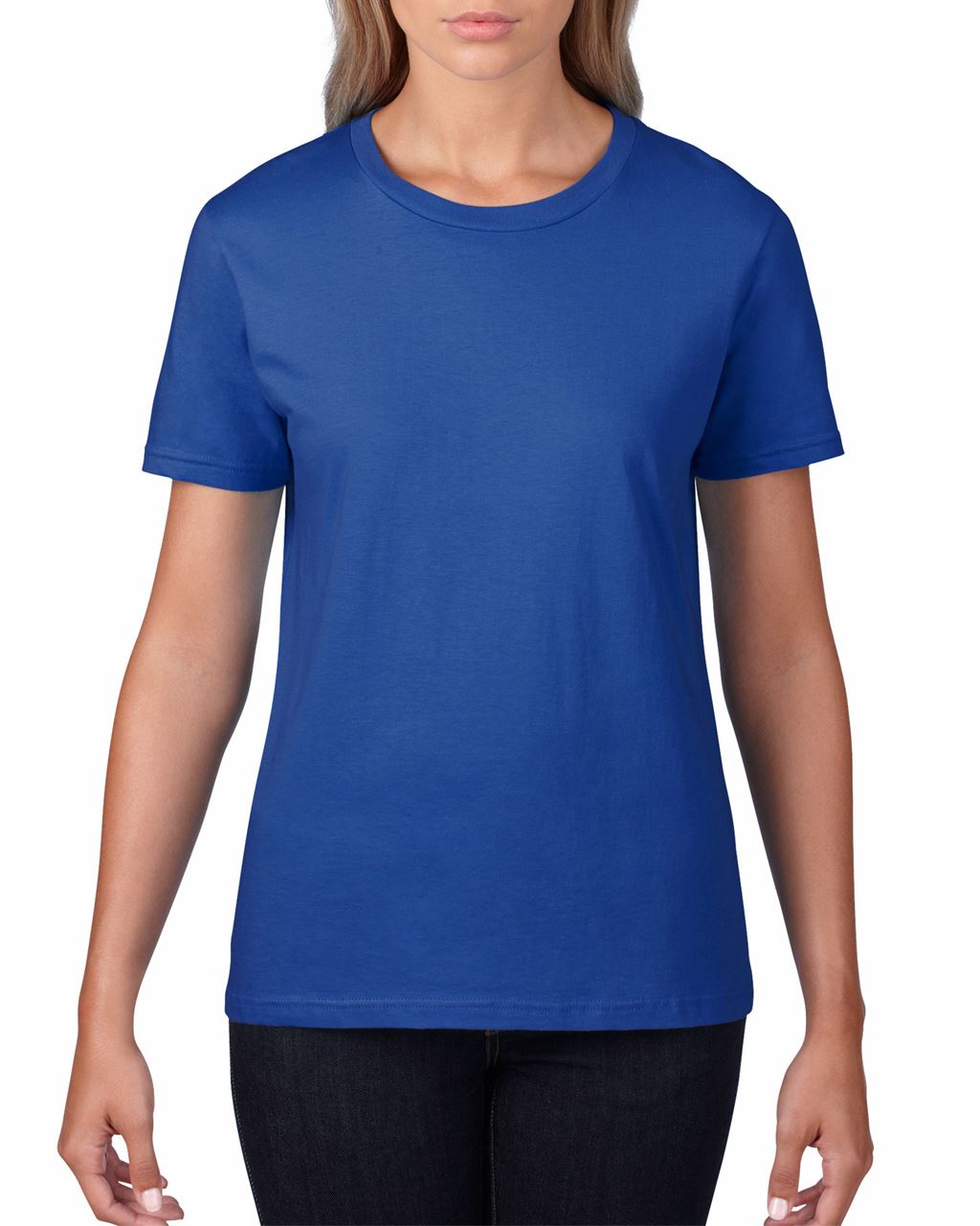 Gildan Premium Cotton® Ladies' T-shirt - blau
