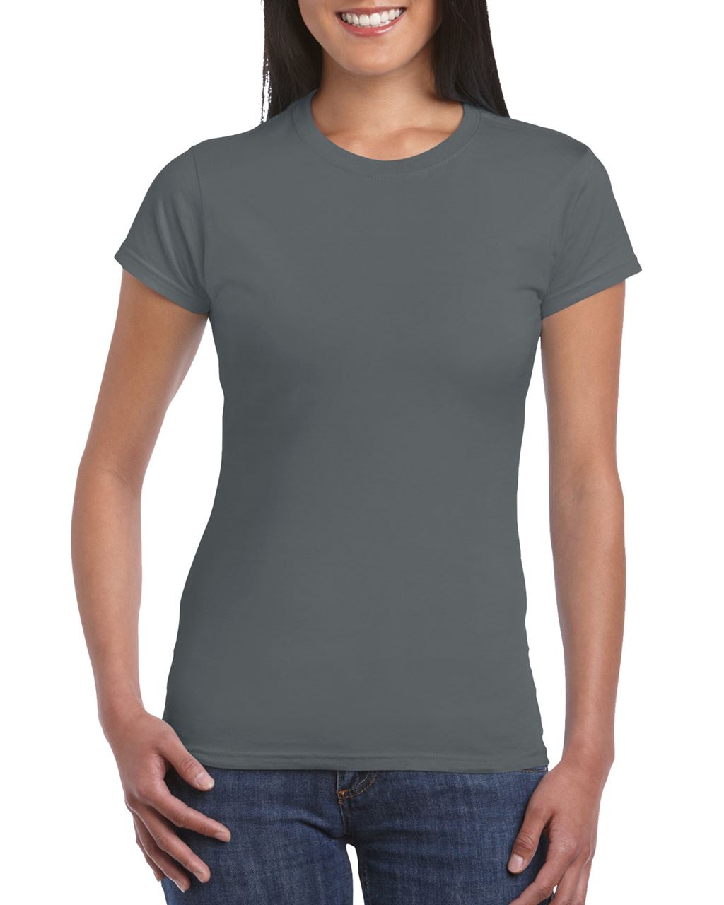Gildan Softstyle® Ladies' T-shirt - Gildan Softstyle® Ladies' T-shirt - Charcoal