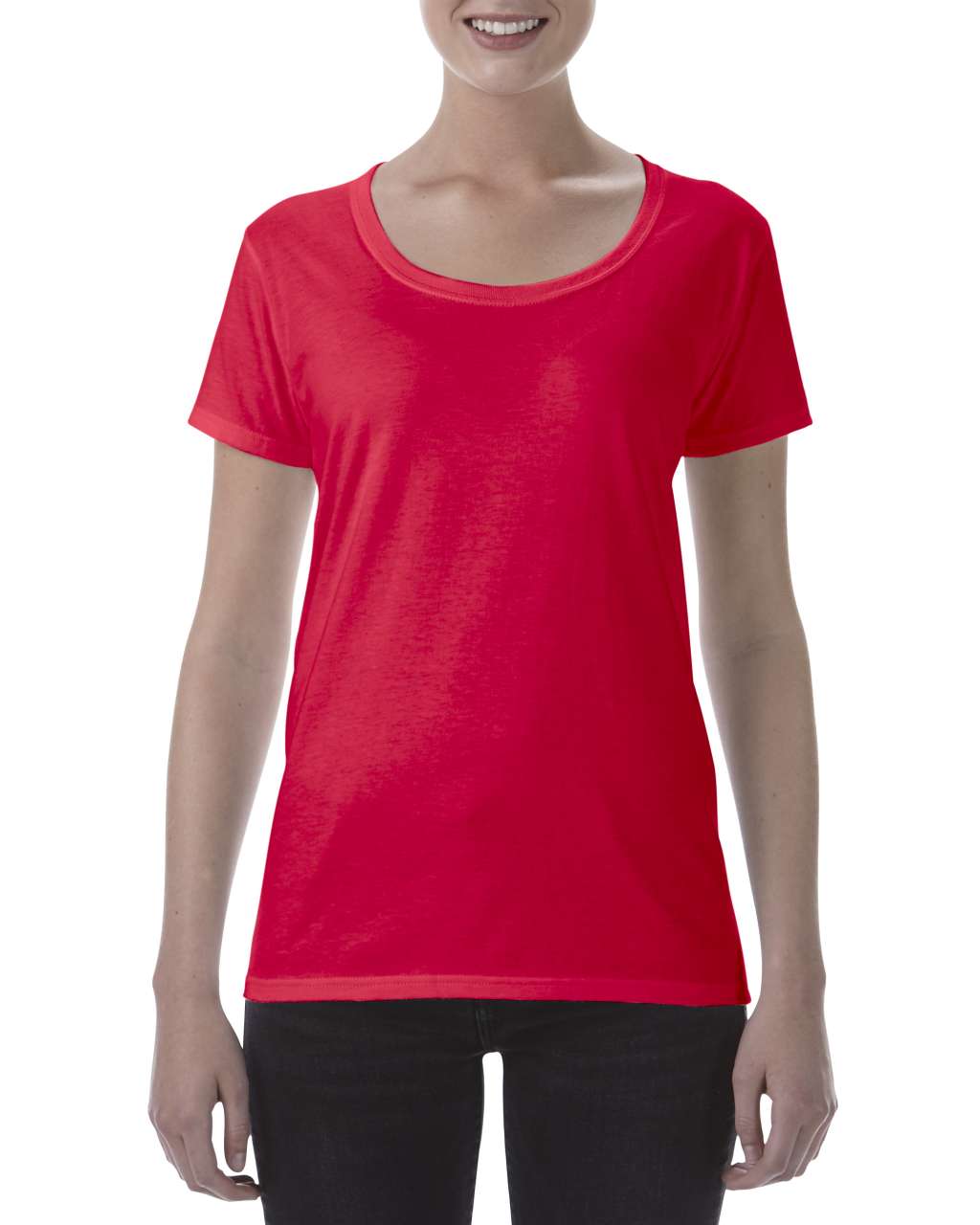 Gildan Softstyle® Ladies' Deep Scoop T-shirt - Rot