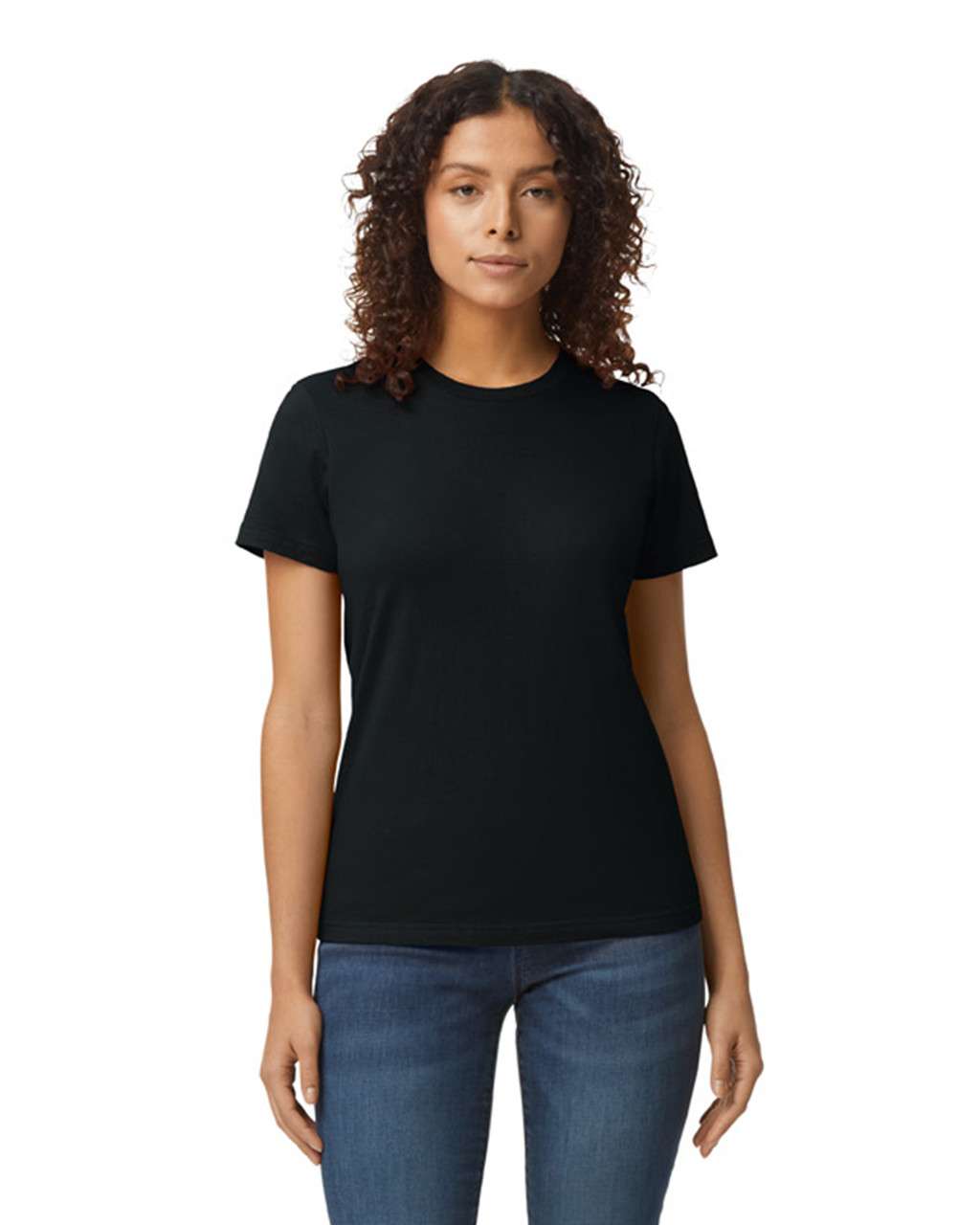 Gildan Softstyle® Midweight Women's T-shirt - černá