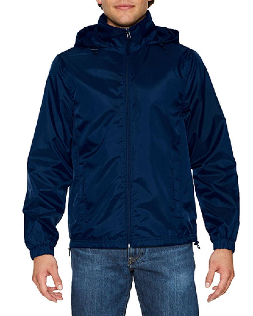 Gildan Hammer Unisex Windwear Jacket - Gildan Hammer Unisex Windwear Jacket - Navy