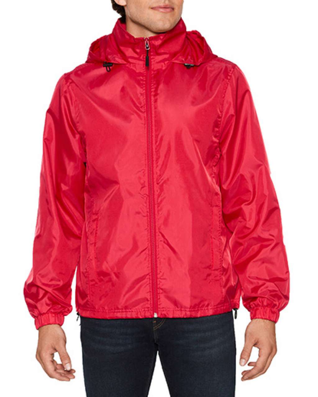 Gildan Hammer Unisex Windwear Jacket - červená