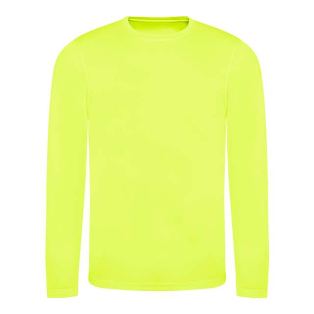 Just Cool Long Sleeve Cool T - yellow