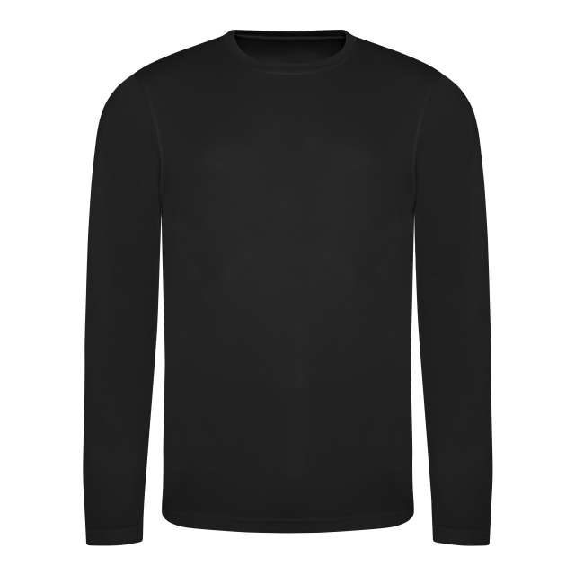 Just Cool Long Sleeve Cool T - schwarz