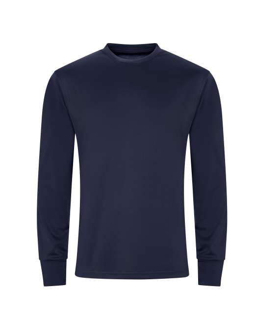 Just Cool Long Sleeve Active T - blau