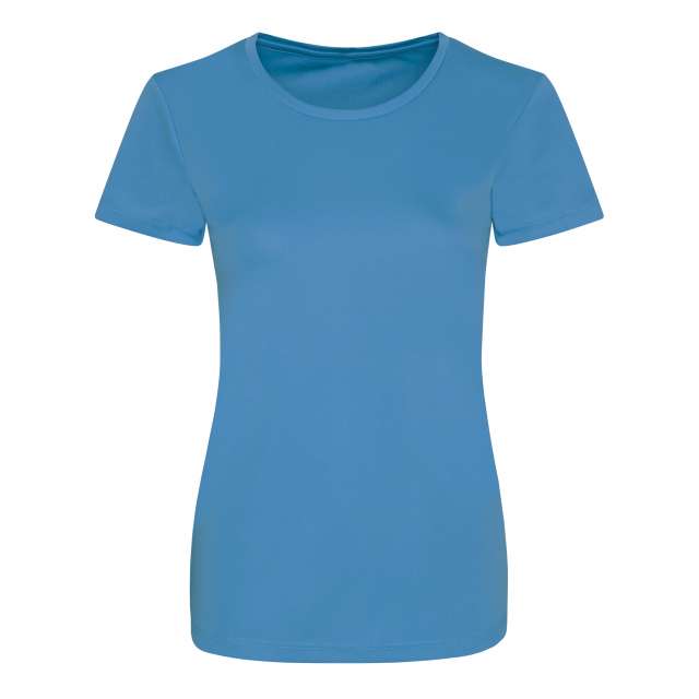 Just Cool Women's Cool Smooth T - blau