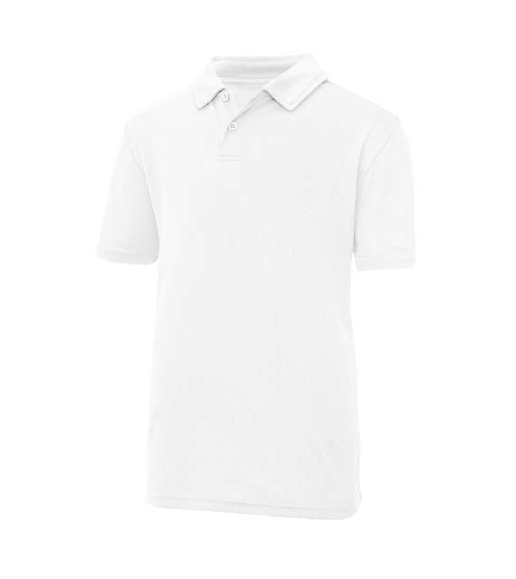 Just Cool Kids Cool Polo - white