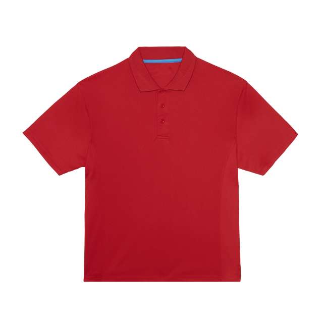 Just Cool Supercool Performance  Polo - Just Cool Supercool Performance  Polo - Cherry Red