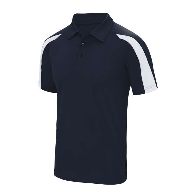 Just Cool Contrast Cool Polo - Just Cool Contrast Cool Polo - Navy