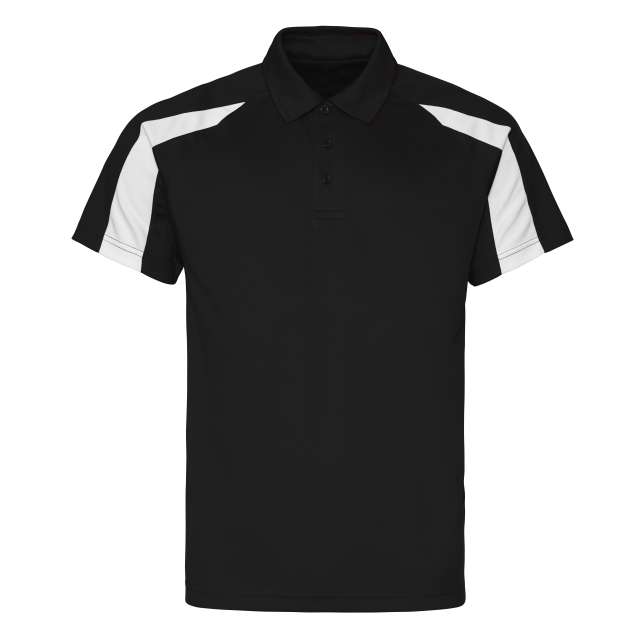 Just Cool Contrast Cool Polo - schwarz