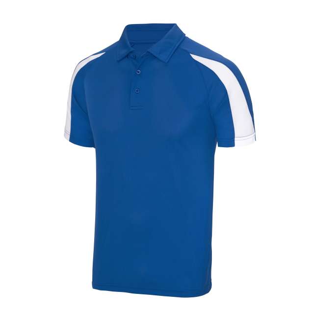 Just Cool Contrast Cool Polo - Just Cool Contrast Cool Polo - Royal