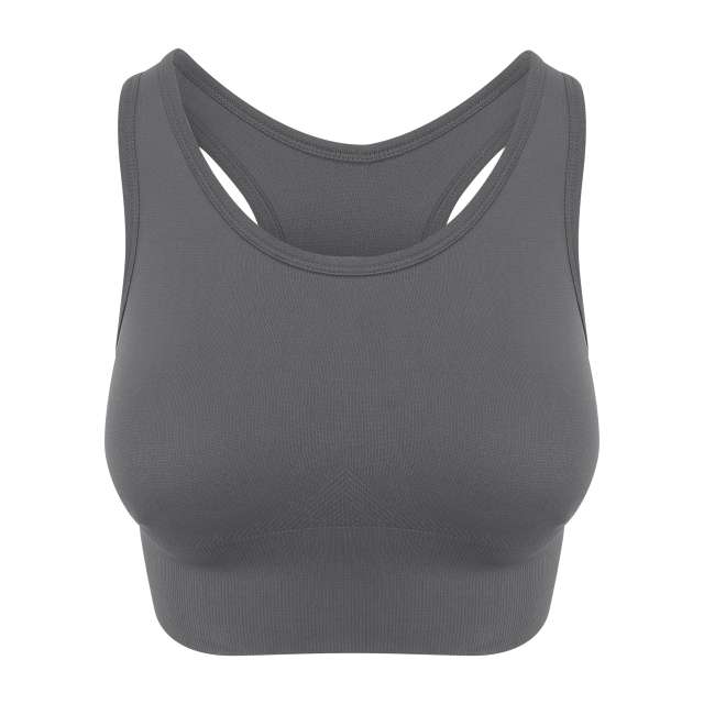 Just Cool Women's Cool Seamless Crop Top - Just Cool Women's Cool Seamless Crop Top - Ice Grey