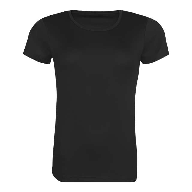 Just Cool Women's Recycled Cool T - schwarz
