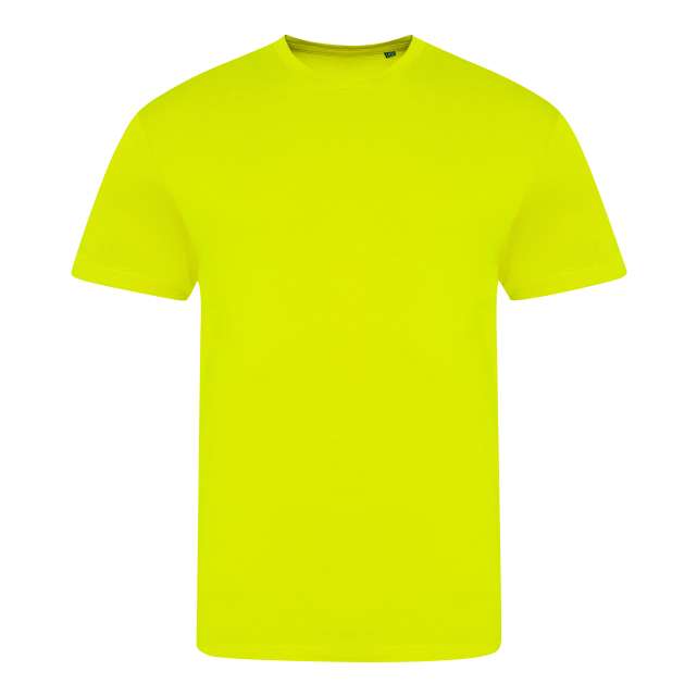 Just Ts Electric Tri-blend T - yellow