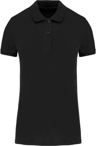 Kariban Ladies' Organic 180 PiquÉ Polo Shirt - černá