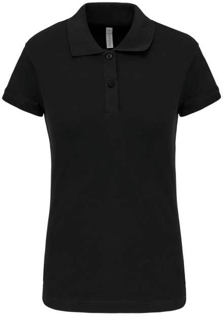 Kariban Brooke - Ladies' Short-sleeved Polo Shirt - schwarz