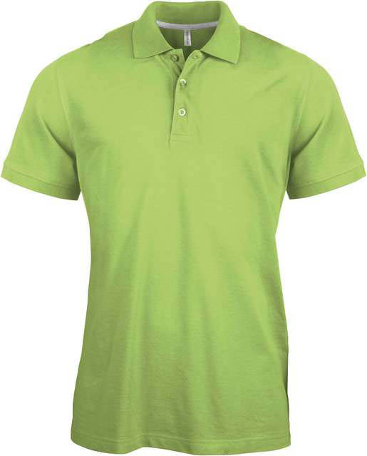 Kariban Men's Short-sleeved Polo Shirt - Kariban Men's Short-sleeved Polo Shirt - Lime