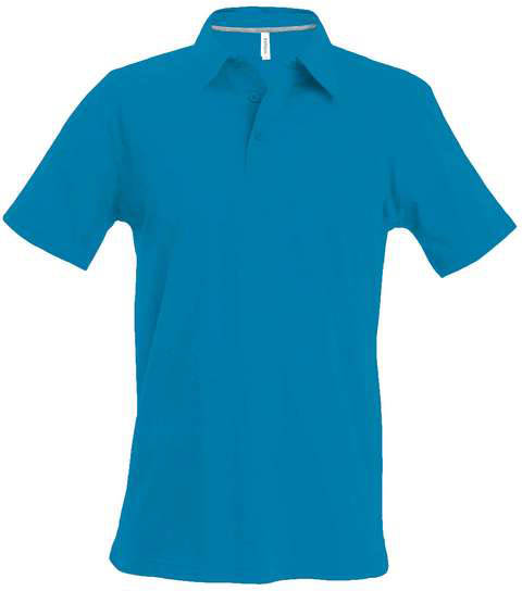 Kariban Men's Short-sleeved Polo Shirt - Kariban Men's Short-sleeved Polo Shirt - Sapphire